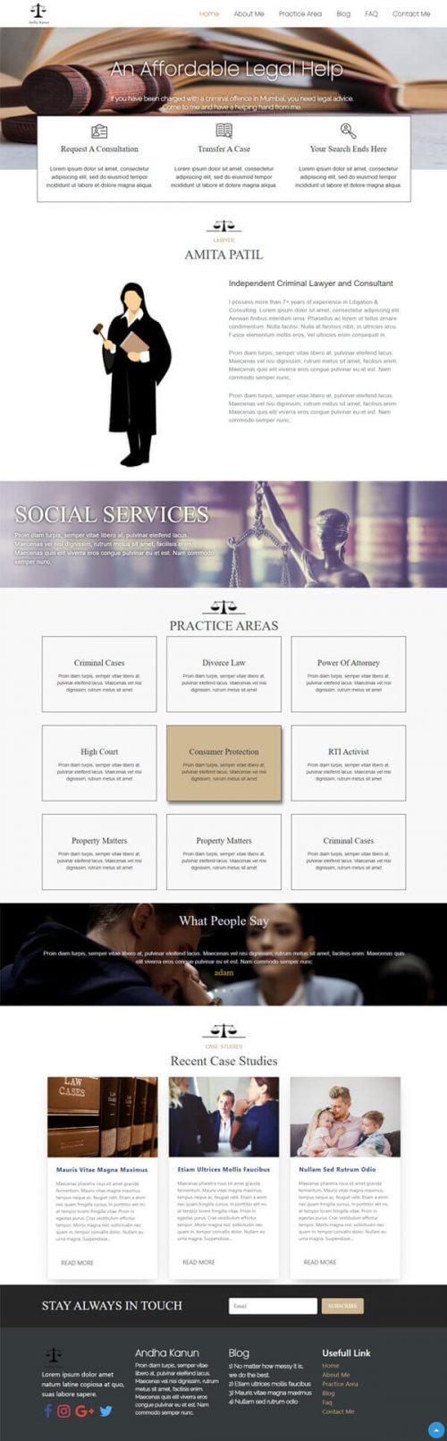 Lawyer Profile