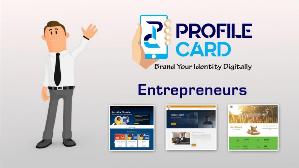 Profilecard for Entrepreneurs